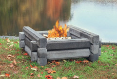 the mini firepit from Precast Outdoor Fireplaces