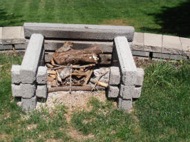 richards fireplace from Precast